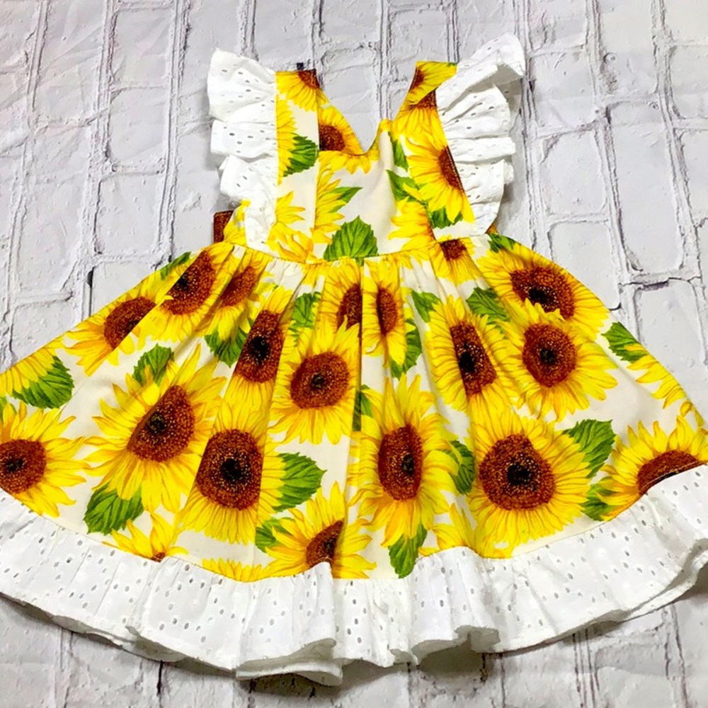 Beautiful Hand Made By Me Dress Bow Back
